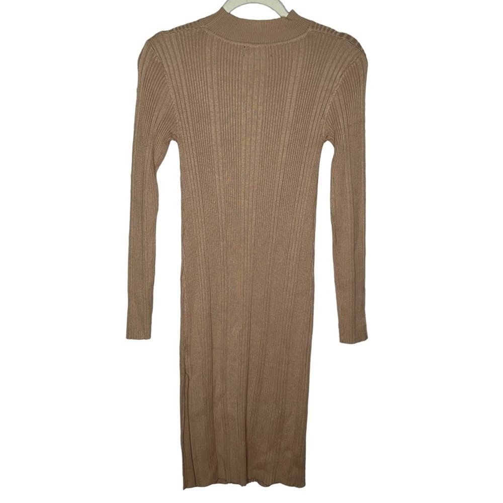 House of Harlow 1960 Tan Long Sleeve Dress - Picture 3 of 11